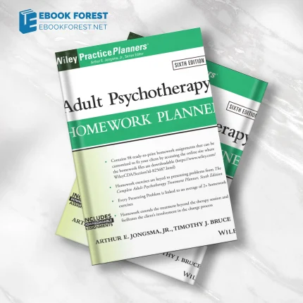 Adult Psychotherapy Homework Planner, 6th edition 2021 Original PDF