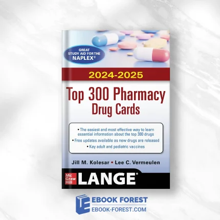 2024/2025 Top 300 Pharmacy Drug Cards, 7th Edition .2023 Original PDF From Publisher