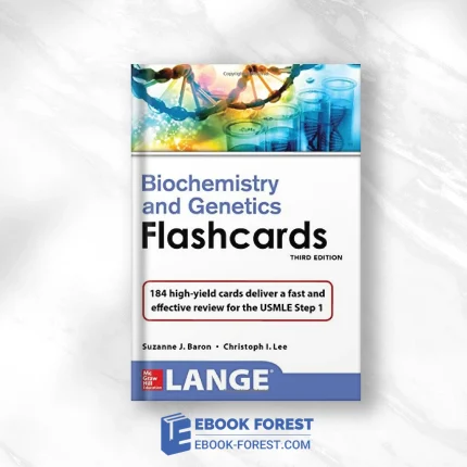 Lange Biochemistry And Genetics Flashcards, Third Edition .2017 ORIGINAL PDF From Publisher