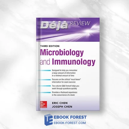 Deja Review: Microbiology And Immunology, Third Edition .2020 Original PDF From Publisher