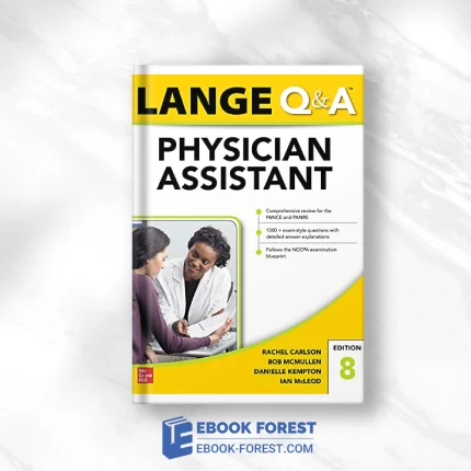 LANGE Q&A Physician Assistant Examination, Eighth Edition .2022 Original PDF From Publisher