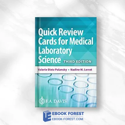 Quick Review Cards For Medical Laboratory Science, 3rd Edition .2022 Original PDF From Publisher